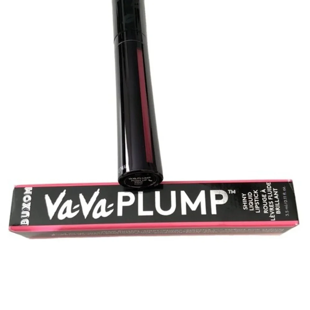 Buxom Va-Va-Plump Push Up Pink Shiny Liquid Lipstick